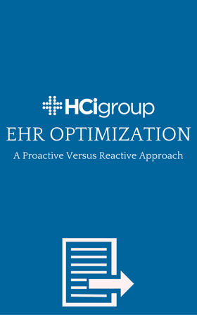 Download EHR Optimization A Proactive Versus Reactive Approach